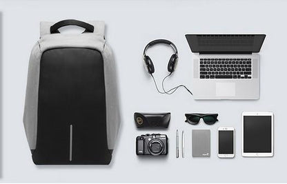 Practical Laptop Bag with USB Charger and Secure Pocket