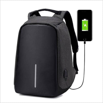 Practical Laptop Bag with USB Charger and Secure Pocket