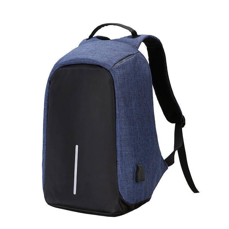 Practical Laptop Bag with USB Charger and Secure Pocket