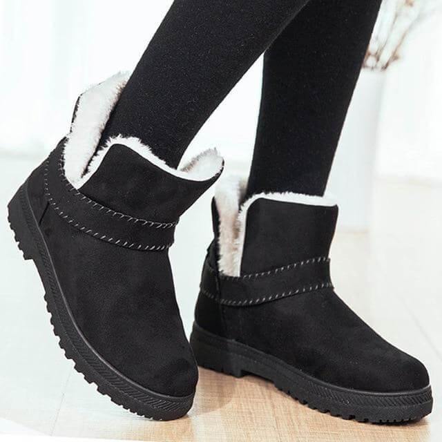 Elegant Women's Ankle Leather Boots