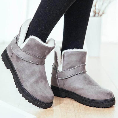 Elegant Women's Ankle Leather Boots
