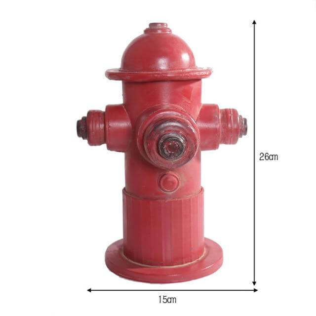 Retro Fire Hydrant Home Decoration