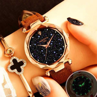 Stylish Galaxy Analog Quartz Watch