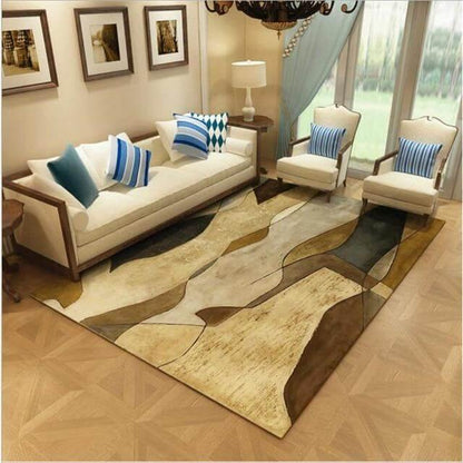 Cozy Farmhouse Plush Floor Rug for Living Room