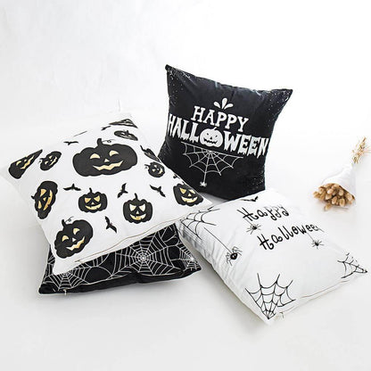 Creepy Ghost Halloween Pillow Covers