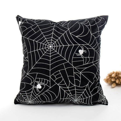 Creepy Horror Theme Pillow Covers