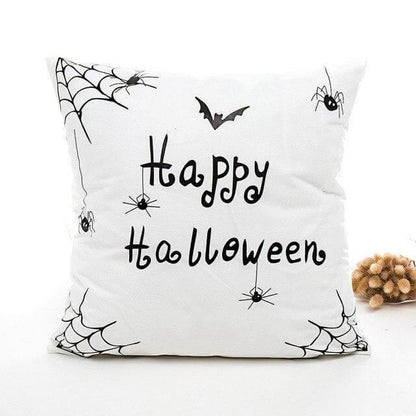 Creepy Horror Theme Pillow Covers
