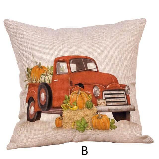Fall Harvest Decorative Throw Pillow Covers