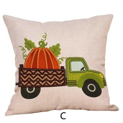 Fall Harvest Decorative Throw Pillow Covers
