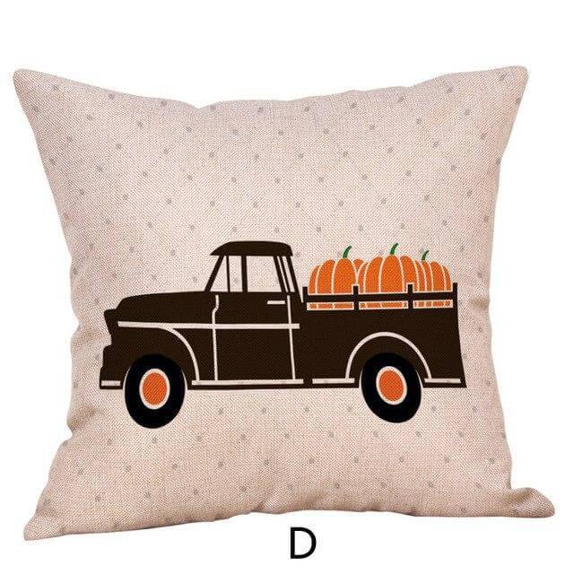 Fall Harvest Decorative Throw Pillow Covers