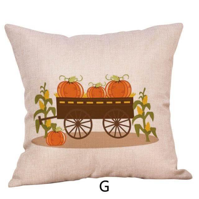 Fall Harvest Decorative Throw Pillow Covers