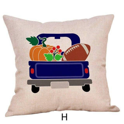 Fall Harvest Decorative Throw Pillow Covers