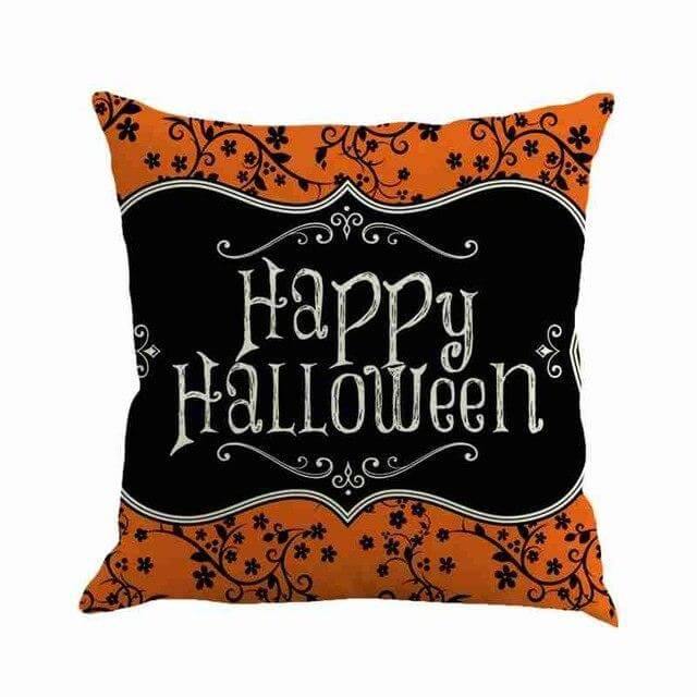 Spooky Haunted House Throw Pillow Covers