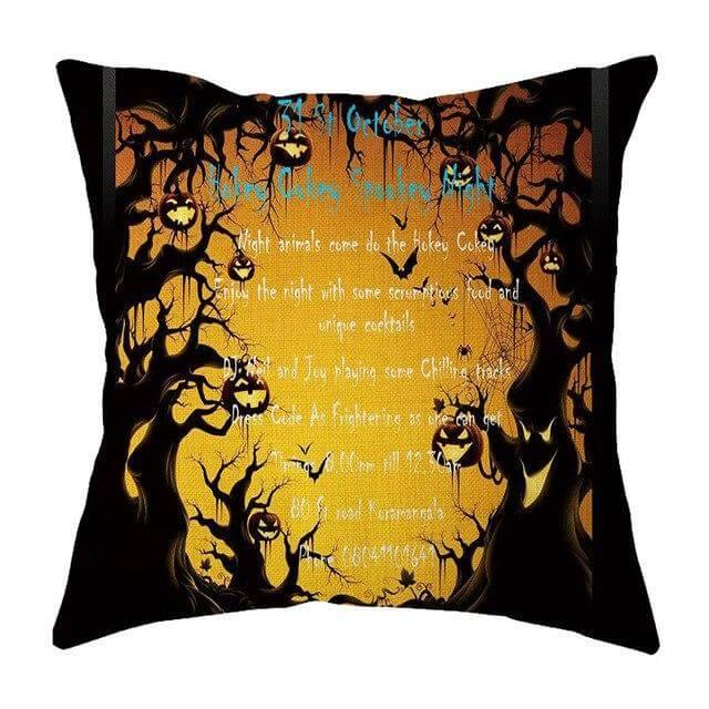 Haunted House Decorative Pillow Covers