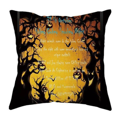 Haunted House Decorative Pillow Covers