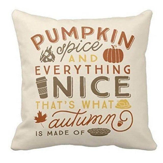 Autumn Seasonal Halloween Throw Pillow Covers - Luxicro