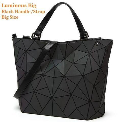 Stylish Chic Geometry Ladies Shoulder Handbag - Luxicro