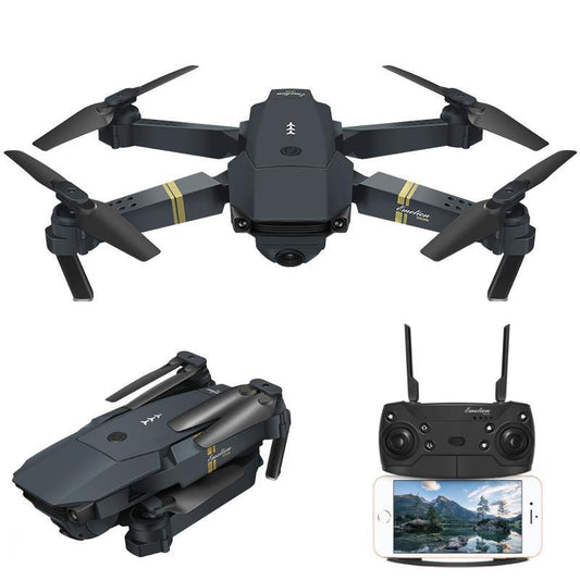Compact Travel HD Foldable Selfie Drone 2MP Camera - Luxicro