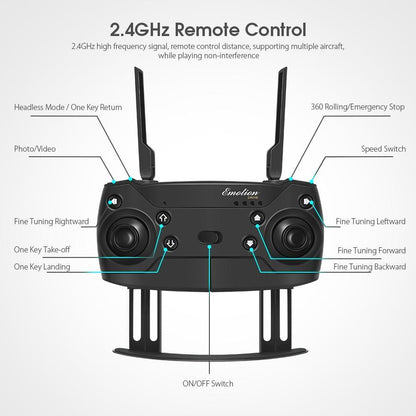 Compact Lightweight HD Foldable Drone 2MP Camera