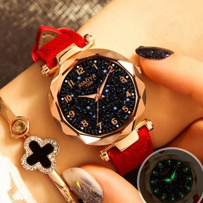 Stylish Cosmic Women's Wrist Watch Bracelet