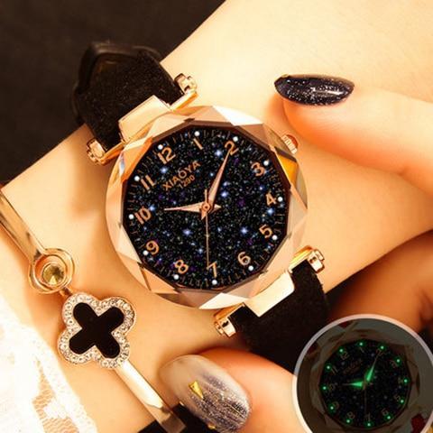 Stylish Cosmic Women's Wrist Watch Bracelet - Luxicro