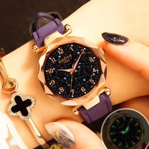 Stylish Cosmic Women's Wrist Watch Bracelet