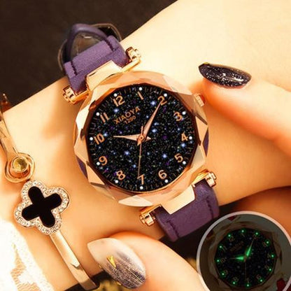 Stylish Cosmic Women's Wrist Watch Bracelet