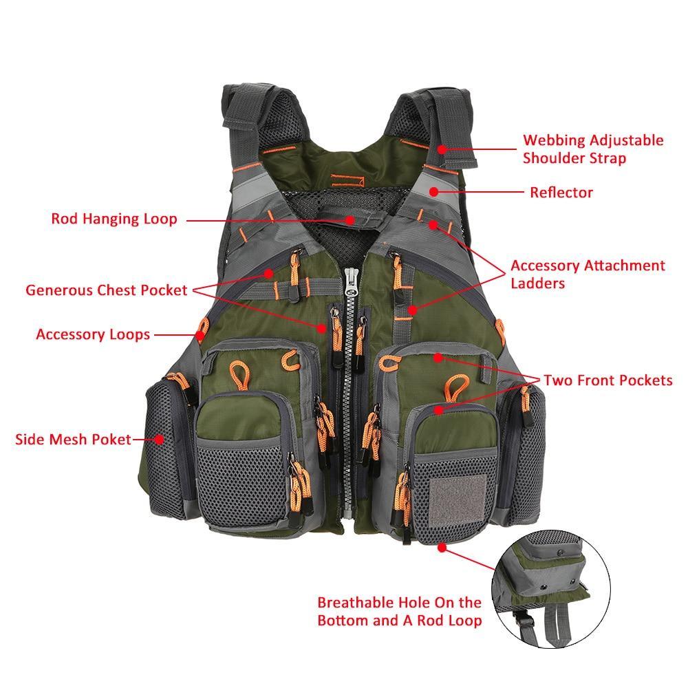 High Quality Life Jacket Fishing Vest