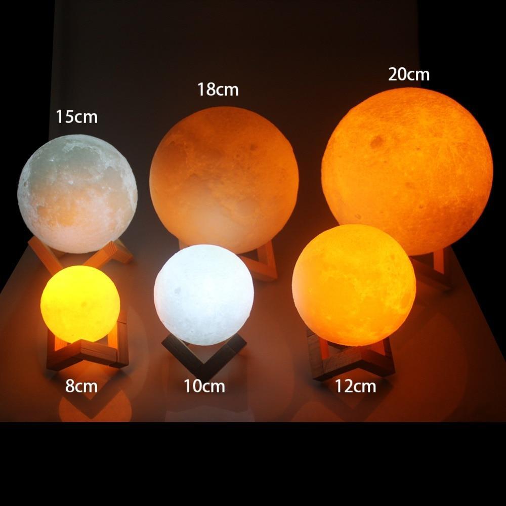 Bright LED Moonlight Bedside Lamp