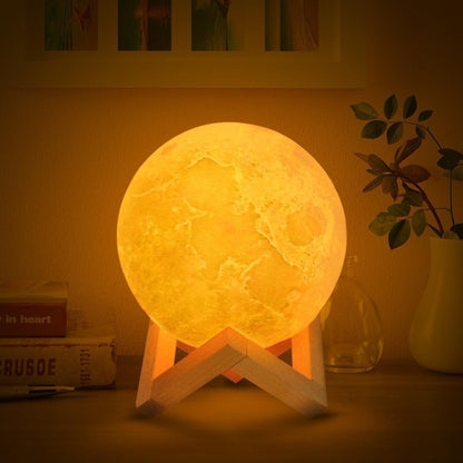 Bright LED Moonlight Bedside Lamp - Luxicro
