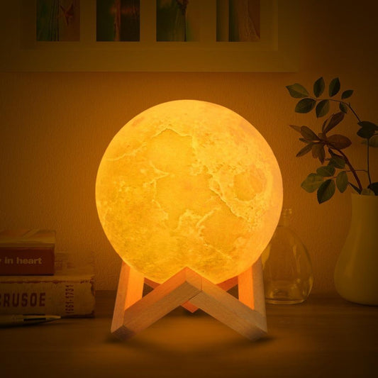 Bright LED Moonlight Bedside Lamp - Luxicro
