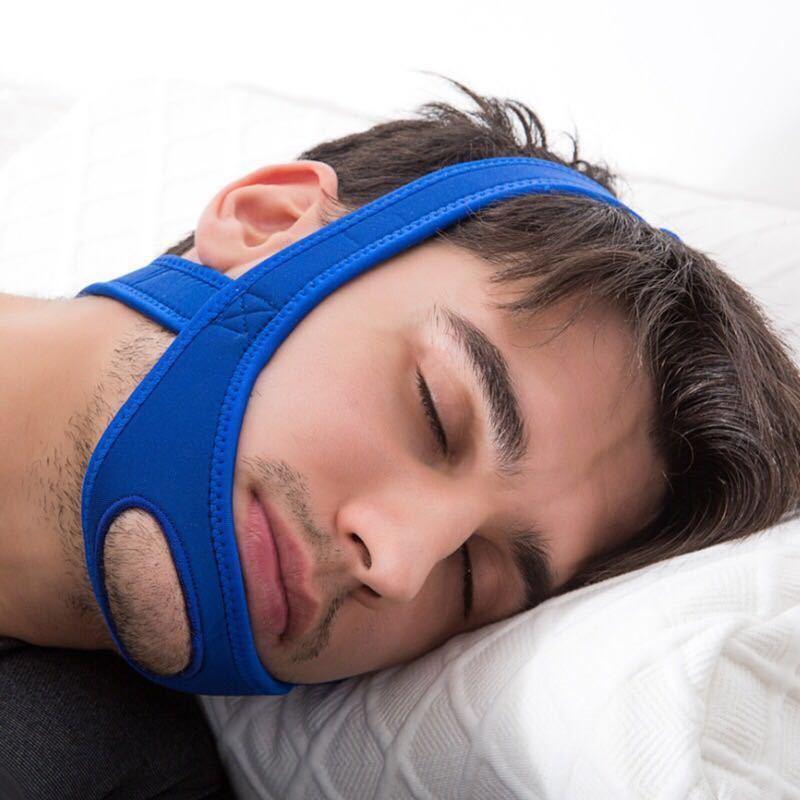 Snore Reducing Chin Strap Sleep Solution Belt - Luxicro