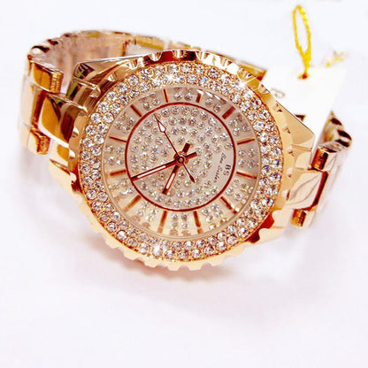 Luxury Diamond Women's Stainless Steel Watch - Luxicro