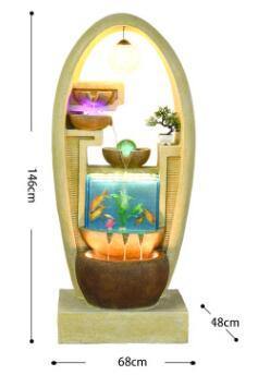 Decorative Fish Tank Ornament with Bright LED Lights