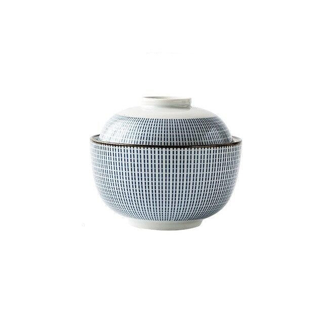 Vibrant Japanese Ramen Bowl Set