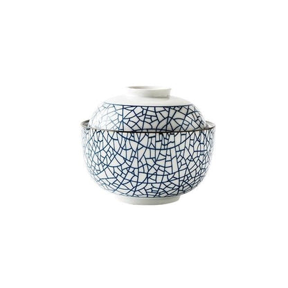Vibrant Japanese Ramen Bowl Set