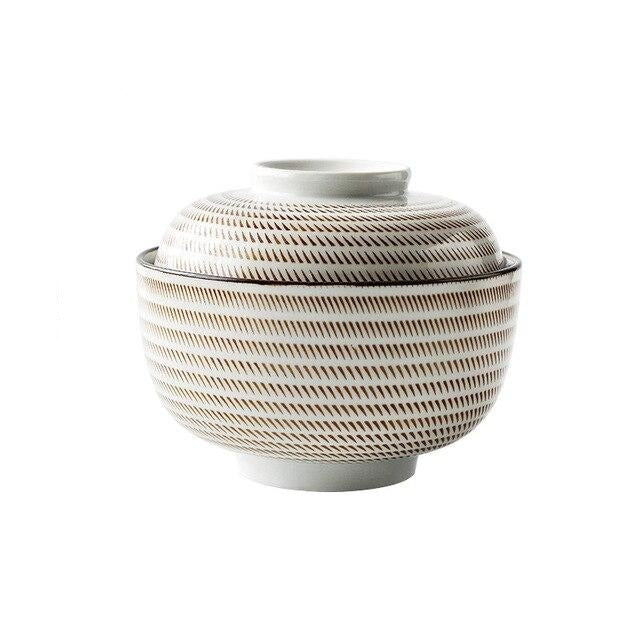 Vibrant Japanese Ramen Bowl Set