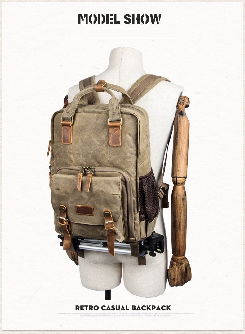 Durable Water Resistant Camera Hiking Bag