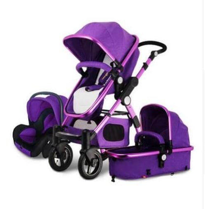 Portable 3 in 1 Collapsible Baby Stroller