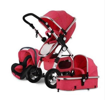 Portable 3 in 1 Collapsible Baby Stroller
