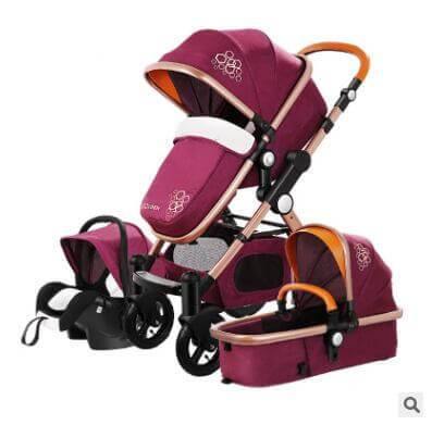 Portable 3 in 1 Collapsible Baby Stroller