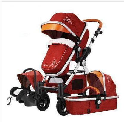 Portable 3 in 1 Collapsible Baby Stroller
