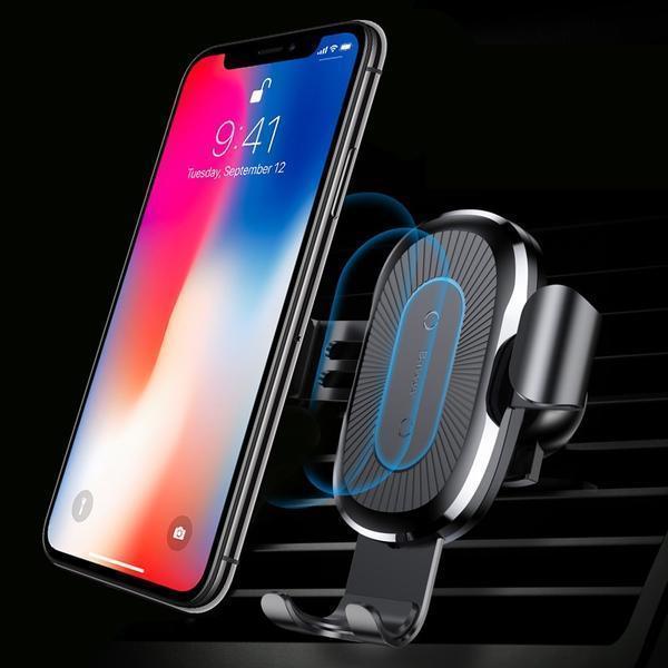 Universal Car Mount Wireless Phone Charger - Luxicro