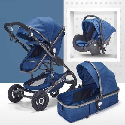 Space Saving 3 in 1 Baby Stroller