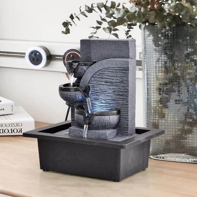 Calming Home Water Fountain Decor - Luxicro