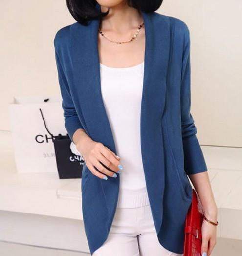 Soft Women's Warm Long Sleeve Knit Sweater Tops