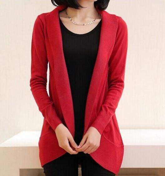 Soft Oversized Ladies Knit Crew Neck Sweater