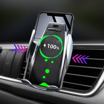 Simple Snap Wireless Phone Car Charger Holder