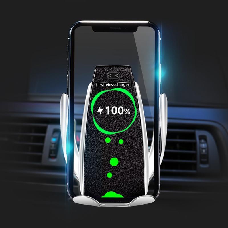 Simple Snap Wireless Phone Car Charger Holder