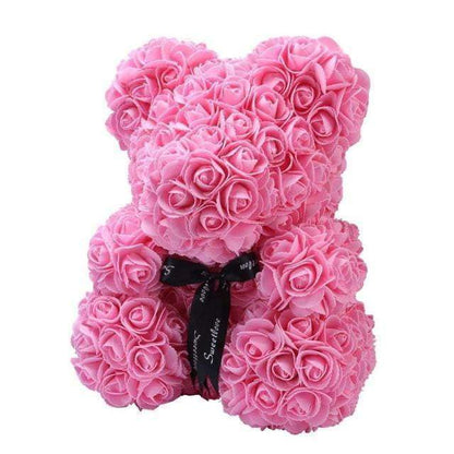 Cute Teddy Bear Rose Valentine's Day Gift For Girls